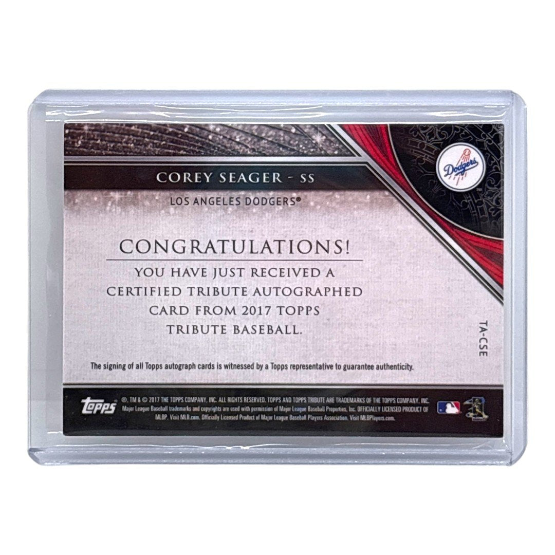 TOPPS MLBカード TRIBUTE COREY SEAGER LOS ANGELES DODGERS /50 #TA-CSE 中古 IT1