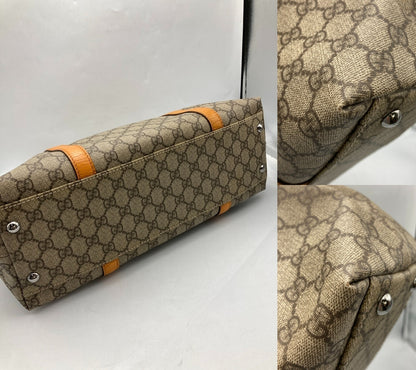 GUCCI グッチ GGスプリーム トートバッグ  204990 レディース 中古 D4