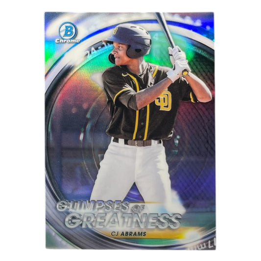 TOPPS MLBカード BOWMAN CHROME CJ ABRAMS SAN DIEGO PADRES /250 #GOG-CA 中古 IT2