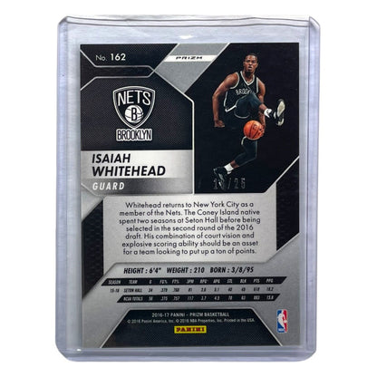 PANINI NBAカード PRIZM ISAIAH WHITEHEAD NETS #162 中古 IT2