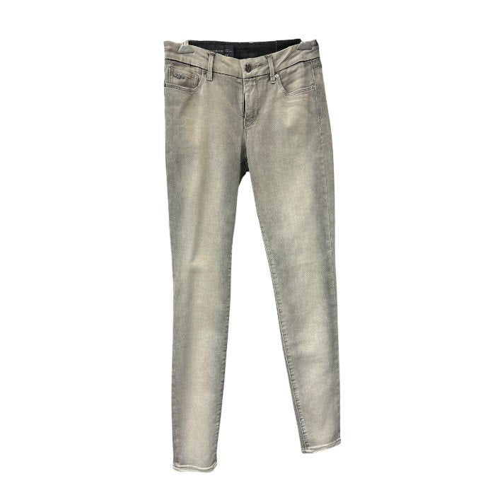 ARMANI EXCHANGE アルマーニ エクスチェンジ スキニー JAMBE ETROIT 27 パンツ ボトムス レディース ズボン グレー デニム ジーンズ 中古 W４