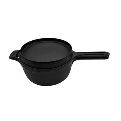 未使用品 南部鉄 盛栄堂 ダッチオーブン 20cm 片手鍋 鍋 キッチン用品 調理器具 天火 中古 W1
