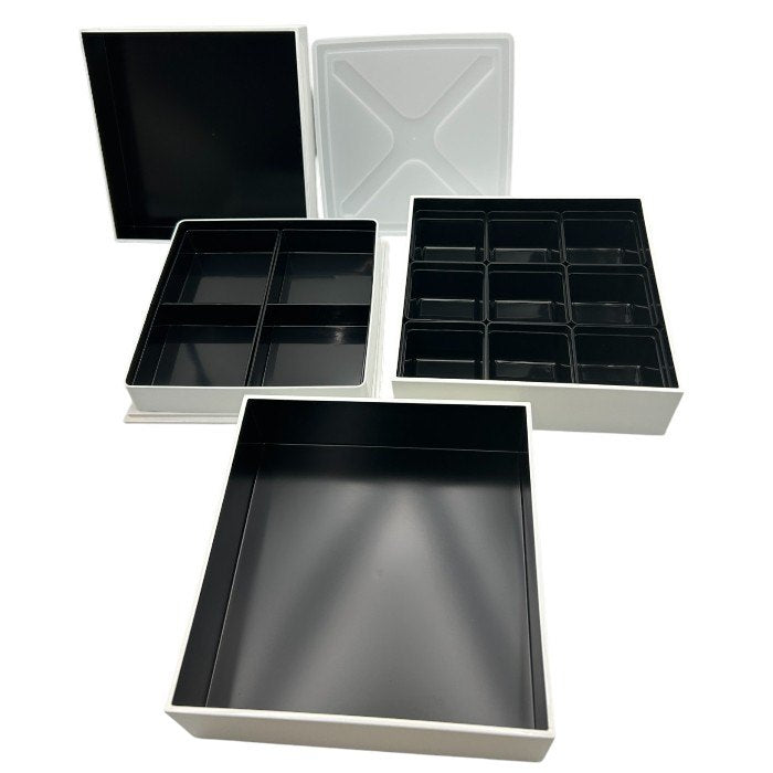 DEEN＆DELUCA ディーン&デルーカ 3段 重箱 お弁当 重箱 おせち 大きい 家族 中古 W４