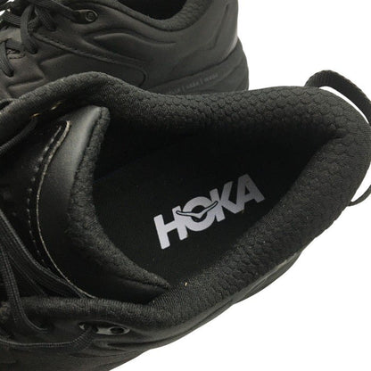 HOKA ONE ONE ホカ オネオネ ボンダイ BONDI SR BLACK 1110520 BBLC メンズ 厚底 ランニングシューズ アスレチックシューズ オールブラック 中古 Y4