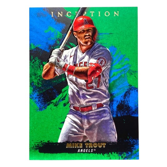 TOPPS MLBカード INCEPTION MIKE TROUT ANGELS #60 中古 IT2