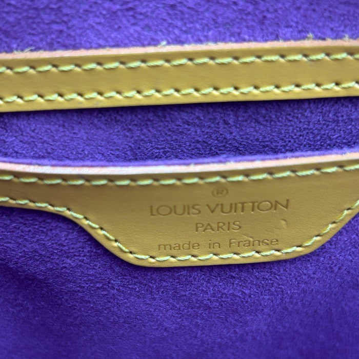 LOUIS VUITTON ルイヴィトン サンジャック ショルダーバッグ エピ タッシリイエロー M52279 トートバッグ 鞄 ブランド レディース 中古 W４