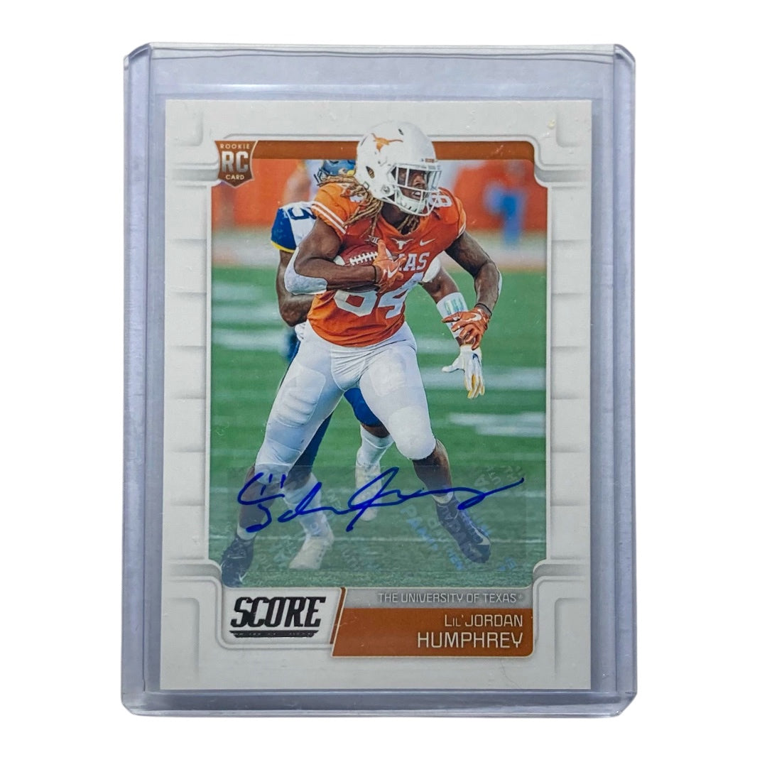 PANINI NFLカード SCORE LIL'JORDAN HUMPHREY THE UNIVERSITY OF TEXAS #402 中古 IT2