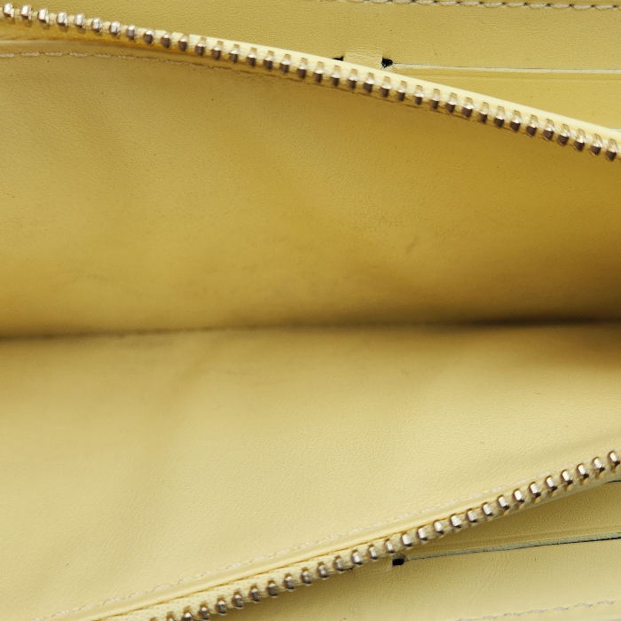 LOUIS VUITTON ルイヴィトン ヴェルニ ポルトフォイユ サラチェーン 長財布 レディース チェーンウォレット シトリン M90149 中古 T1