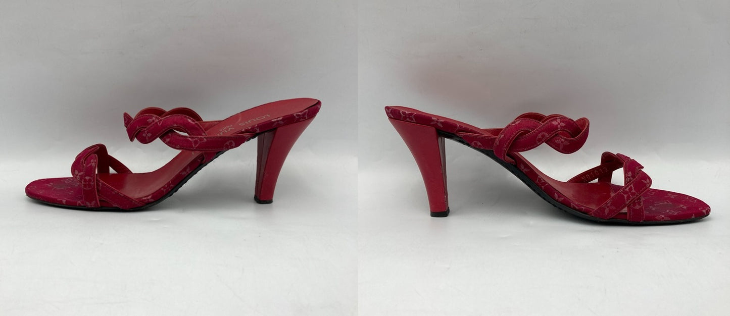 LOUIS VUITTON ルイヴィトン モノグラム ミュール サイズ37 中古 D4