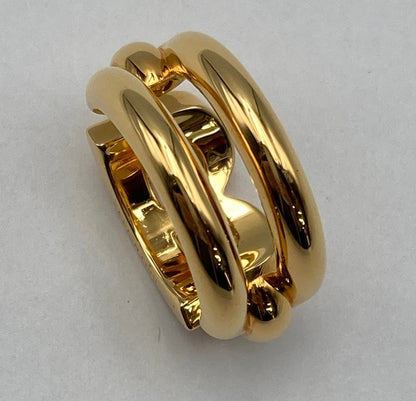 BALENCIAGA B CHAIN RING バレンシアガ Bチェーン リング サイズ54 中古 D4