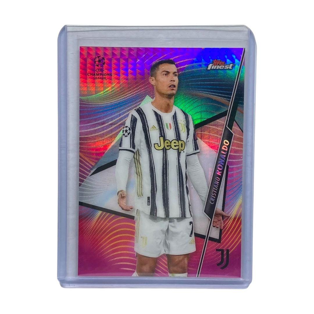 TOPPS サッカーカード FINEST CRISTIANO RONALDO JUVENTUS /125 #1 中古 IT2