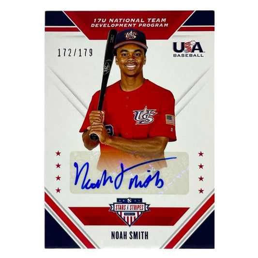 PANINI MLBカード USA BASEBALL STARS & STRIPES NOAH SMITH /179 #17U-NS 中古 IT2