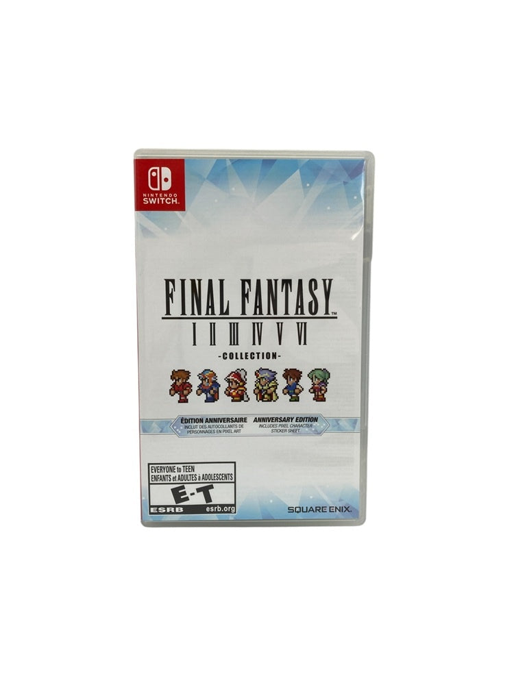 Nintendo Switch ソフト 海外版 ファイナルファンタジー 1-6 コレクション アニバーサリーエディション  北米版パッケージ 中古 D4