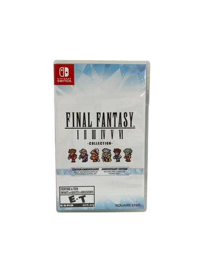 Nintendo Switch ソフト 海外版 ファイナルファンタジー 1-6 コレクション アニバーサリーエディション  北米版パッケージ 中古 D4