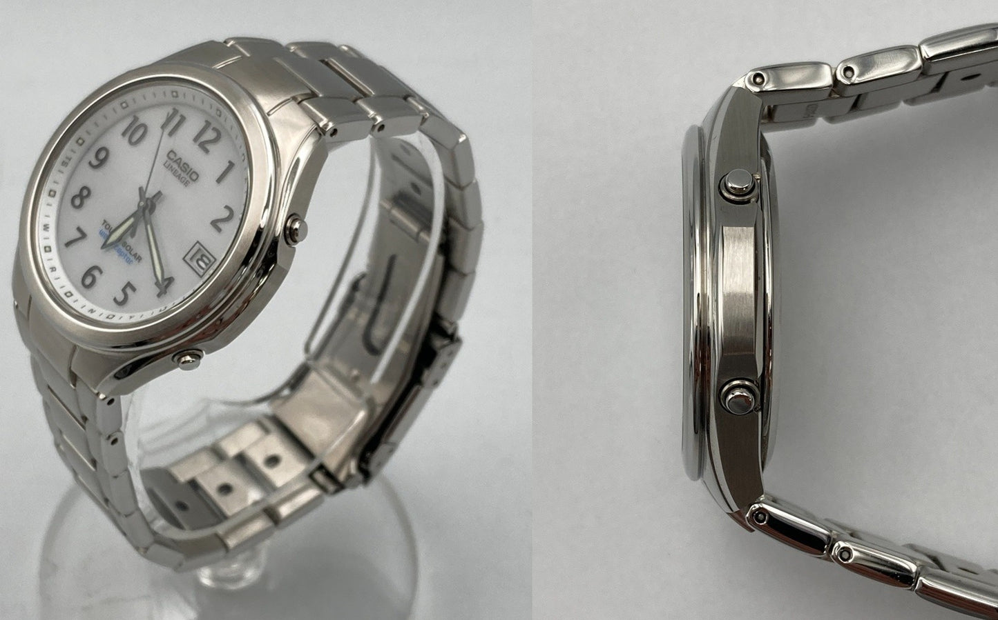 [カシオ]CASIO 腕時計 リニエージ 電波ソーラー LIW-120DEJ-7A2JF 中古 D4