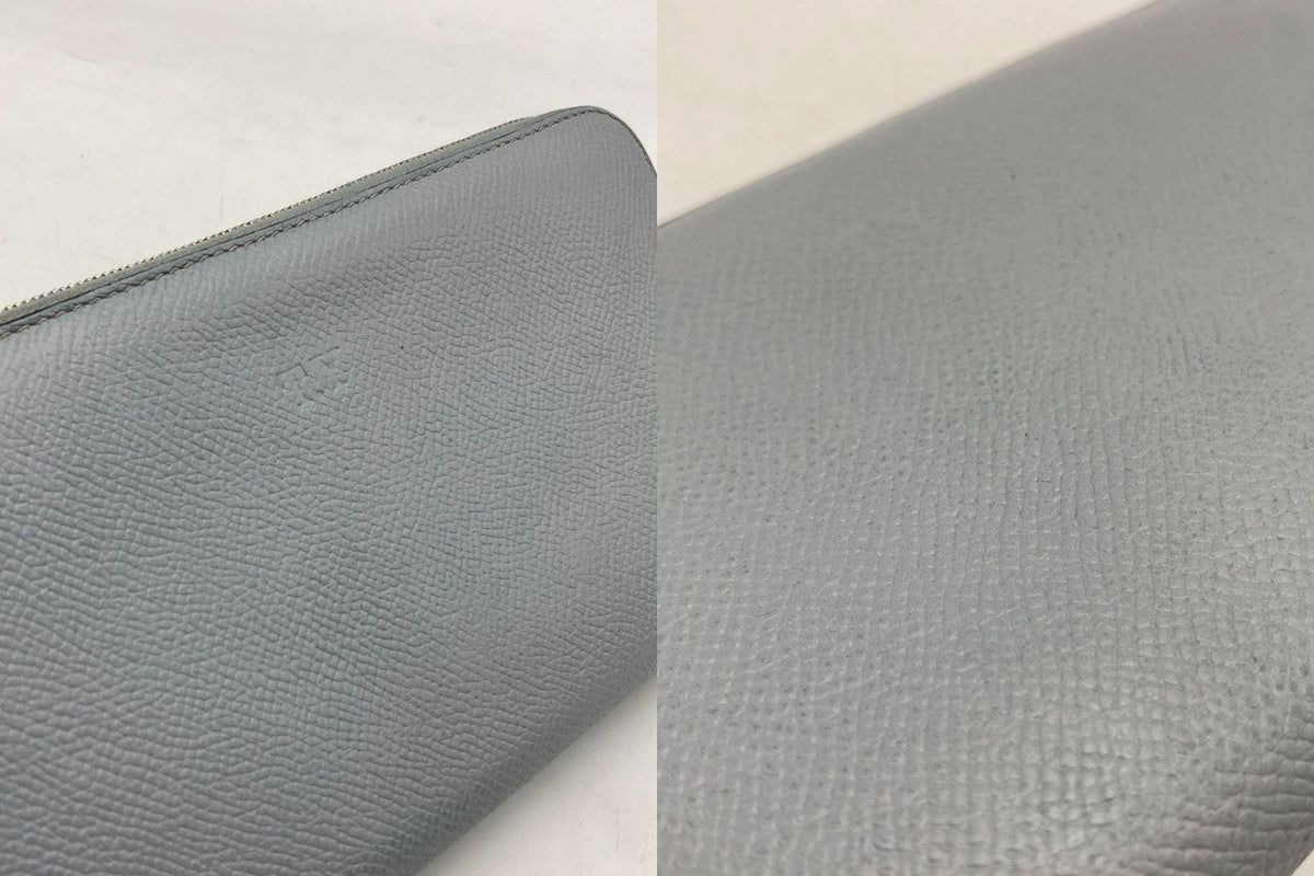 HERMES エルメス アザップ ロング クラシック ラウンドファスナー長財布 ヴォ―エプソン 中古 D4