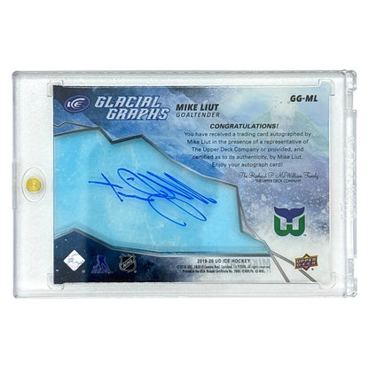 UPPER DECK NHLカード ICE MIKE LIUT HARTFORD WHALERS #GG-ML 中古 IT1