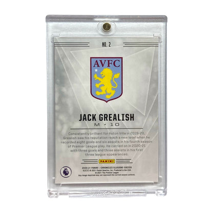 PANINI サッカーカードCHRONICLES ILLUSIONS JACK GREALISH ASTON VILLA 03/10 #2 中古 IT2