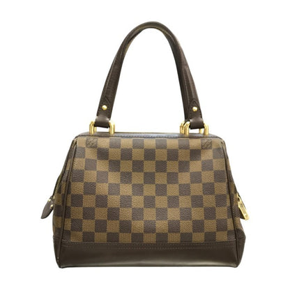 LOUIS VUITTON ルイヴィトン ダミエ ナイツブリッジ ハンドバック レディース 開口部広い ブラウン N51201 中古 T1