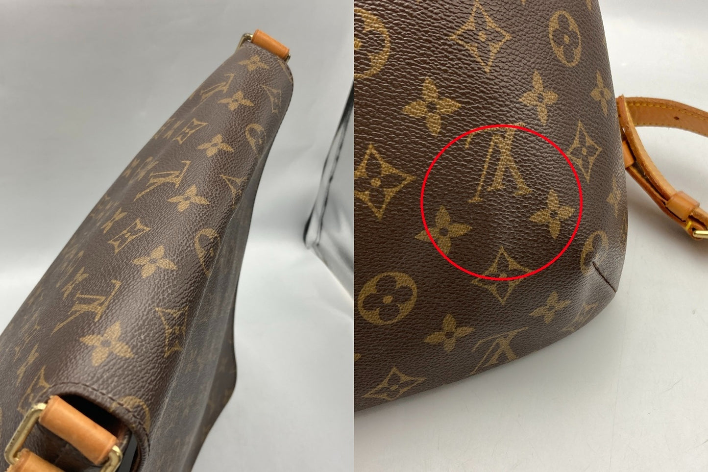 LOUIS VUITTON ルイヴィトン モノグラム ミュゼット ショルダーバッグ M51256 中古 D4
