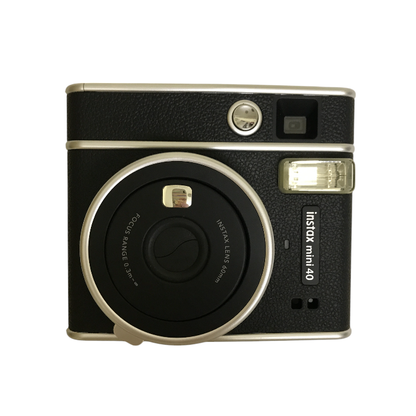 FUJIFILM インスタントカメラ チェキ instax mini 40 INS MINI 40 富士フィルム カメラ ケース付き 中古 Ｗ1