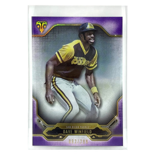 TOPPS MLBカード TRIPLE THREADS DAVE WINFIELD SAN DIEGO PADRES /299 #42 中古 IT1