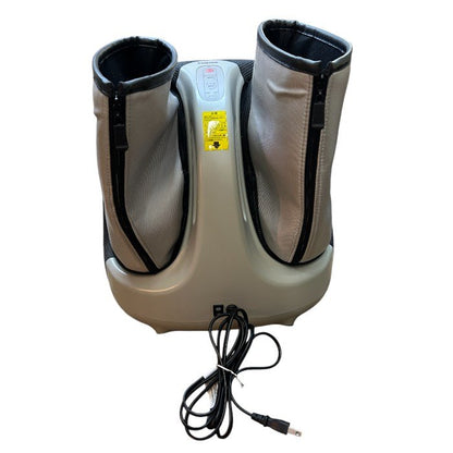 THRIVE スライヴ フットマッサージャー MD-8701 H グレー 医療機器認証番号：226AKBZX00136000 マッサージ機 家電 足 ふくらはぎ ローラー 中古 W４