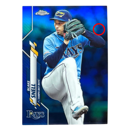 TOPPS MLBカード CHROME BLAKE SNELL TAMPA BAY RAYS /150 #68 中古 IT2