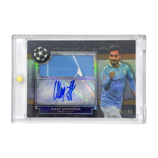 TOPPS サッカーカード MUSEUM COLLECTION ILKAY GUNDOGAN MANCHESTER CITY 046/150 #AJR-IG 中古 IT1