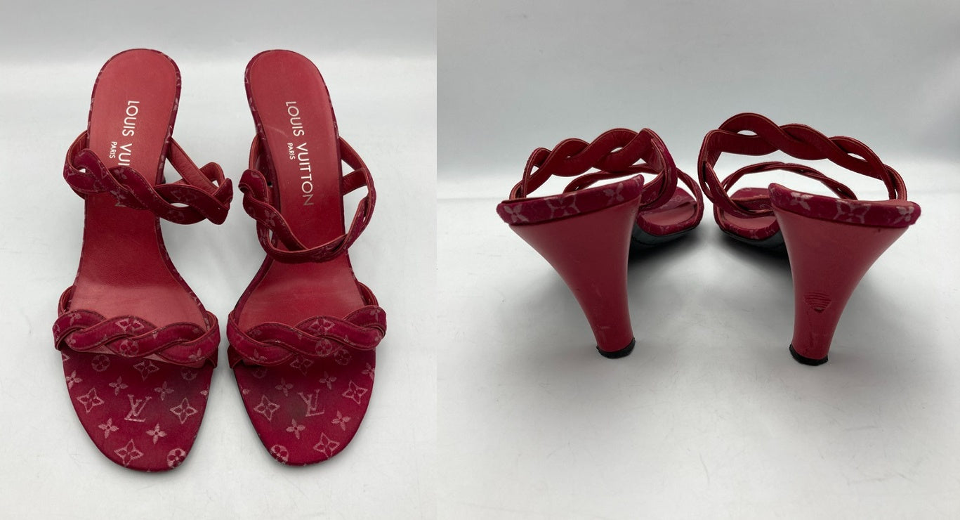 LOUIS VUITTON ルイヴィトン モノグラム ミュール サイズ37 中古 D4