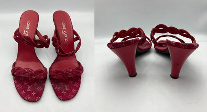 LOUIS VUITTON ルイヴィトン モノグラム ミュール サイズ37 中古 D4