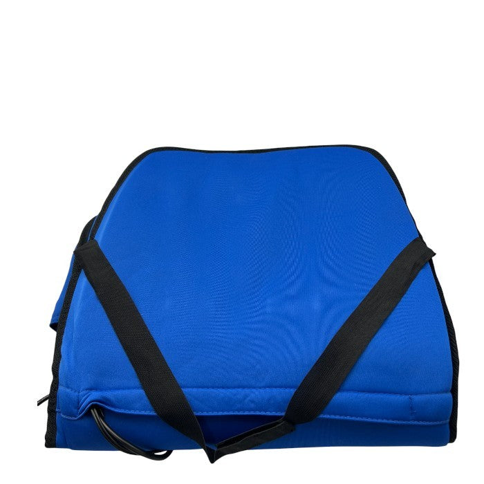 ツインバード シートマッサージャー ブルー EM-2537BL 医療機器認証番号：220AGBZX00097000 TWINBIRD マッサージ器 もも 腰 背中 中古 W４