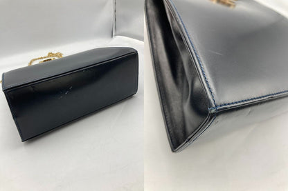 Salvatore Ferragamo サルヴァトーレフェラガモ ガンチーニ チェーン ショルダーバッグ 中古 D4