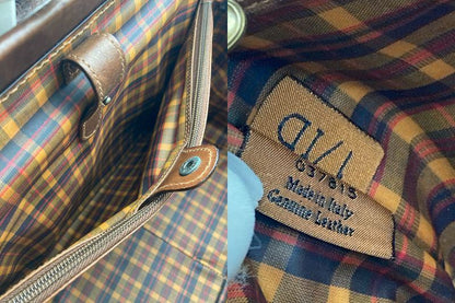 THE BRIDGE ザ ブリッジ レザー ドクターズバッグ ダレスバッグ 中古 D4