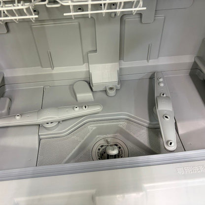パナソニック 食器洗い乾燥機 食洗機 工事不要 スリムサイズ タンク式 ホワイト NP-TSP1-W Panasonic 4人まで シンク横 食器洗い 中古 W1