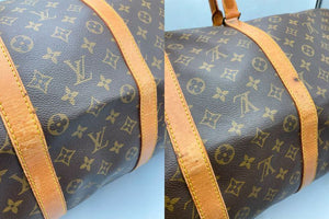 LOUIS VUITTON ルイヴィトン モノグラム キーポル55 M41424 中古 D4