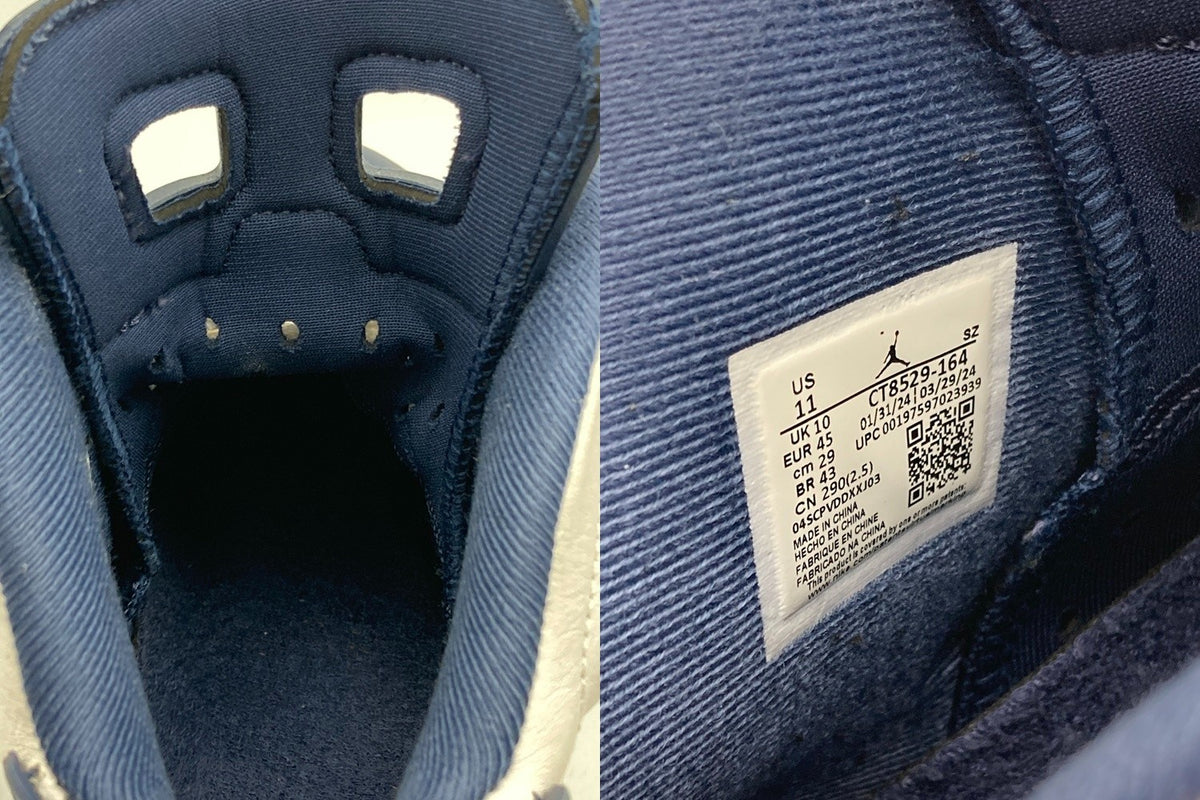 【訳アリ】 NIKE ナイキ Air Jordan 6 Retro Sydney Olympic エアジョーダン 6 レトロ シドニーオリンピック CT8529-164 サイズ29cm メンズ 中古 D4