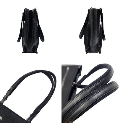 PRADA プラダスポーツ トートバッグ レディース ショルダー メッシュ 肩掛け 裏地あり レザー ブラック 中古 T1