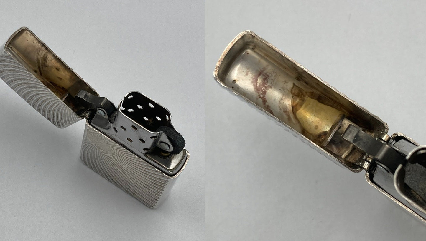 ZIPPO スパイラルアーマー ジッポーライター 中古 D4