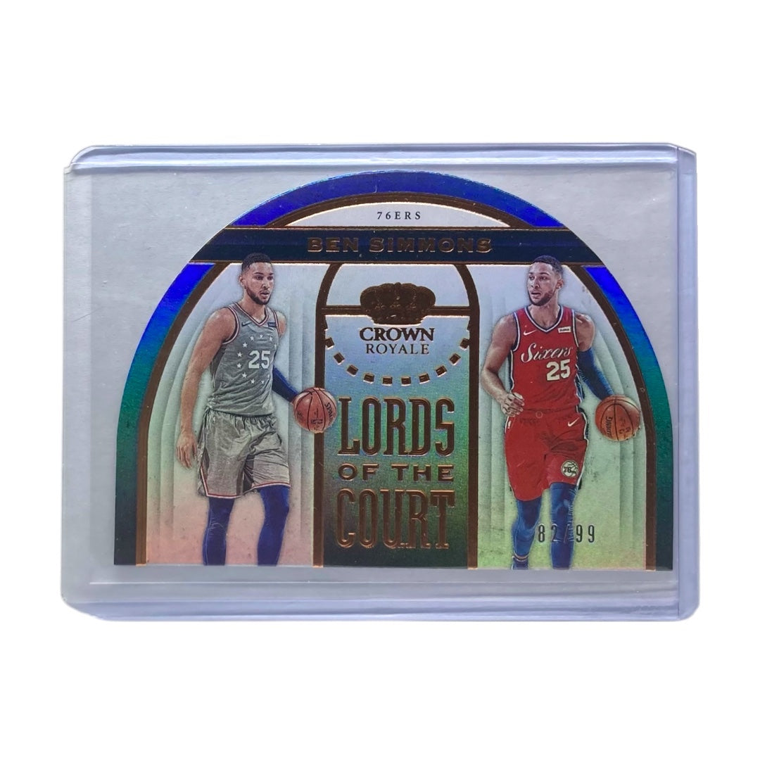 PANINI NBAカード CROWN ROYALE BEN SIMMONS 76ERS /99 #4 中古 IT2