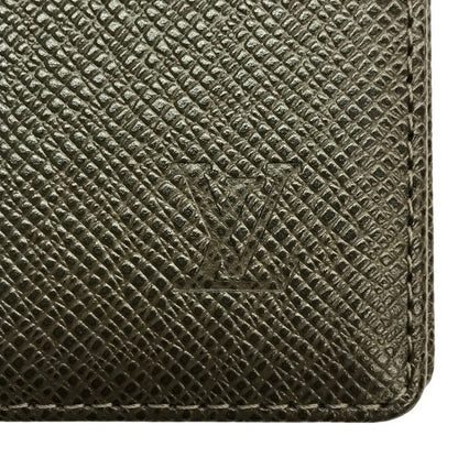LOUIS VUITTON ルイヴィトン タイガ アジェンダポッシュ 手帳カバー ユニセックス シンプル リングなし ブラウン R20415 中古 T1