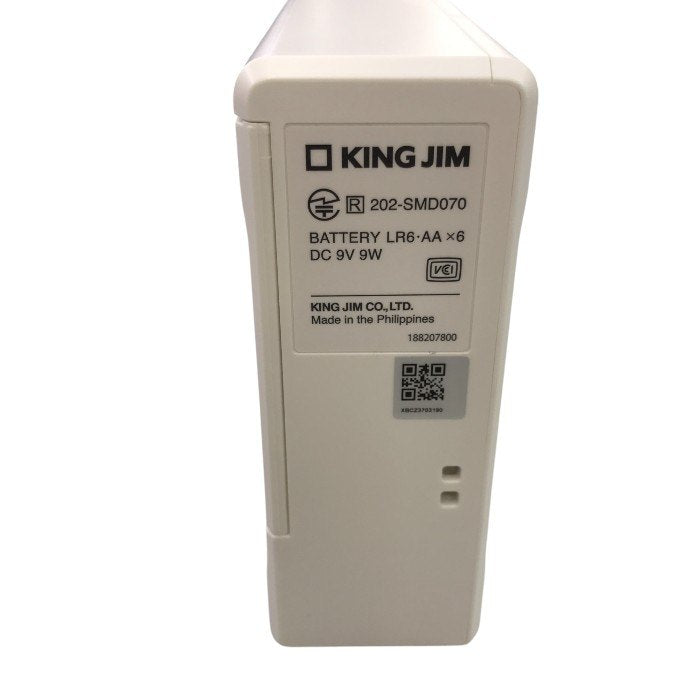 キングジム ラベルプリンター スマホ専用 「テプラ」PRO SR-R2500P (対応ラベル幅:4-18mm幅) 中古 Y1