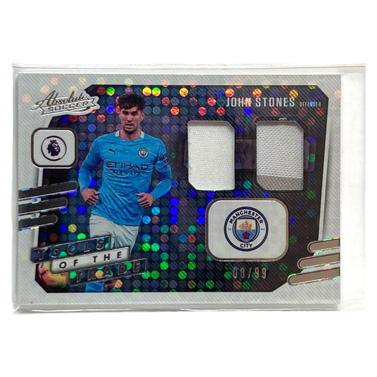 PANINI サッカーカードCHRONICLES ABSOLUTE JOHN STONES MANCHESTER CITY 08/99 #T-JS 中古 IT2