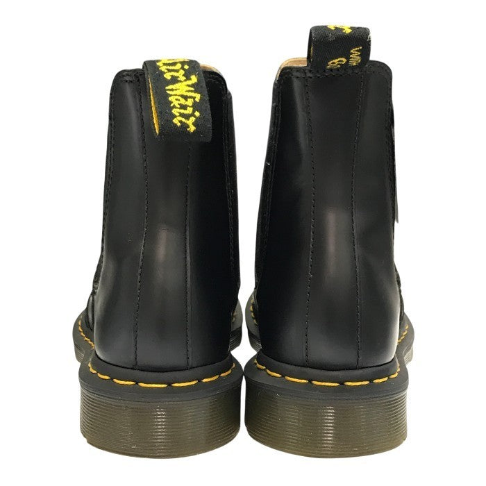 Dr.Martens ドクターマーチン チェルシーブーツ レディース サイドゴア 定番 イエローステッチ ブラック UK6(25cm) 2976 中古 T1