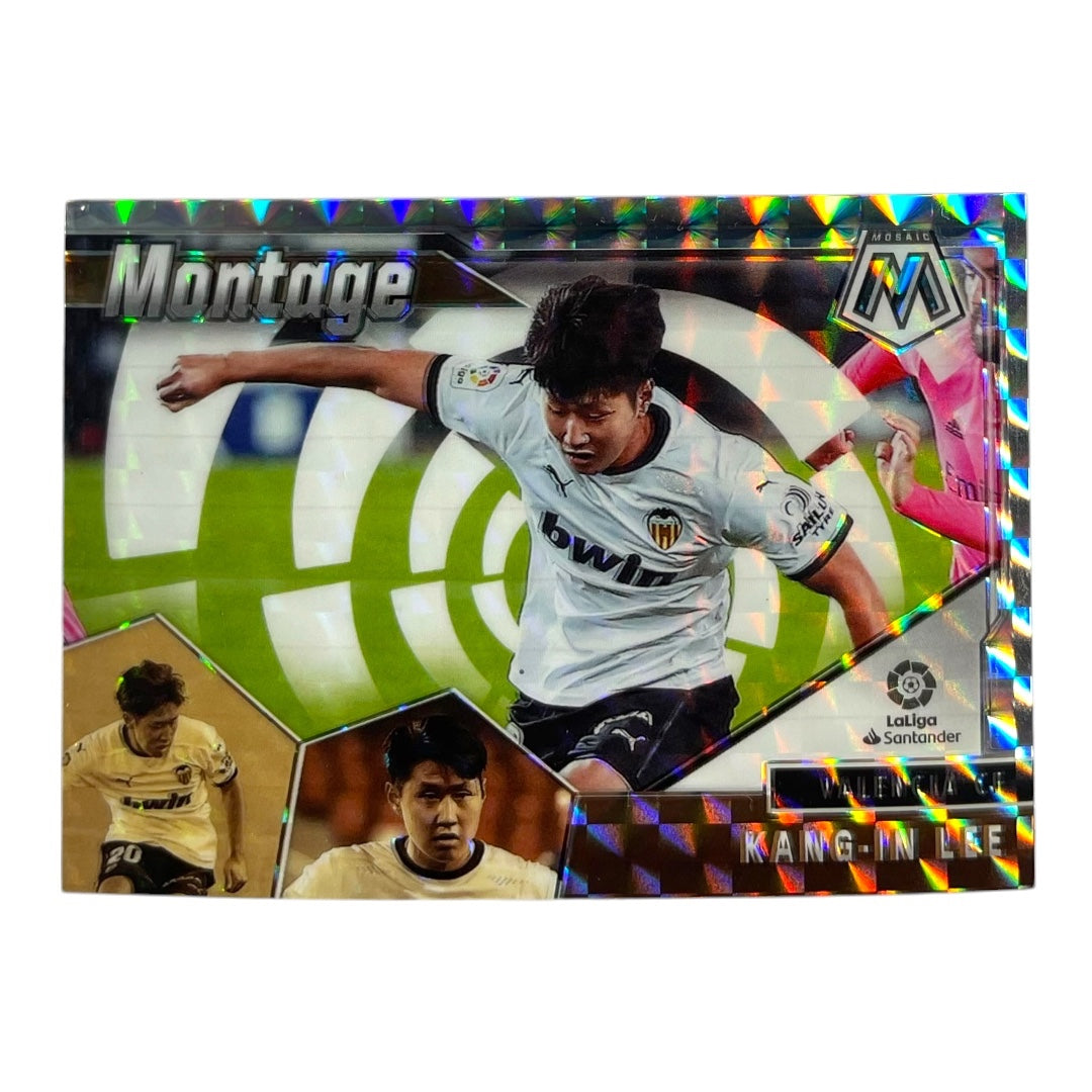 PANINI サッカーカード MOSAIC LALIGA PRIZM KANG-IN LEE VALENCIA #15 中古 IT2