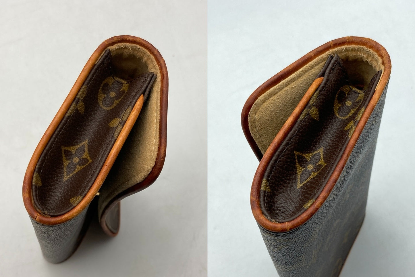 LOUIS VUITTON ルイヴィトン モノグラム ポシェットツイン PM ショルダーバッグ M51854 中古 D4