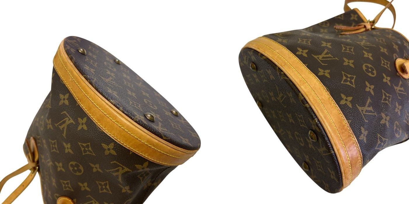 LOUIS VUITTON ルイヴィトン バケットPM モノグラム M42238 トートバッグ 鞄 ブランド レディース 中古 W1