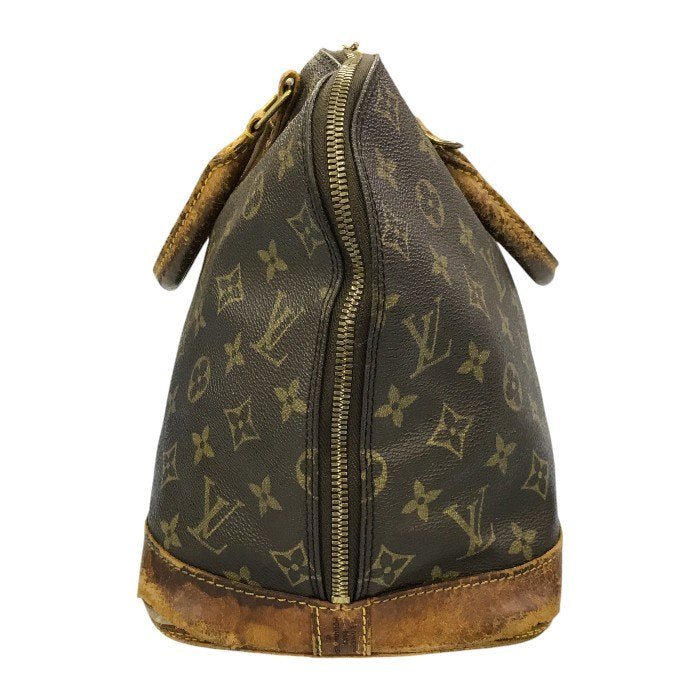 LOUIS VUITTON ルイヴィトン モノグラム アルマPM ハンドバッグ レディース 定番 シンプル ブラウン M53151 中古 T1