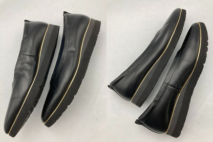 ASICS pedala ペダラ ポインテッドトゥ コンフォートシューズ 1212A182-001 サイズ23.5cm 中古 D4