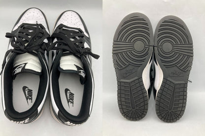 Nike Dunk Low Retro ナイキ ダンク ロー レトロ ホワイト/ブラック スニーカー DD1391-100 サイズ27.5cm 中古 D4